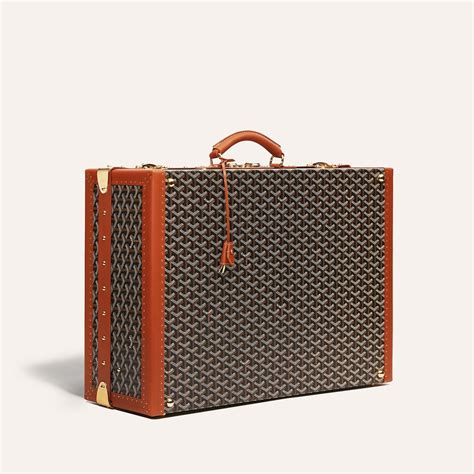 goyard travel trunk|goyard trunk bag price.